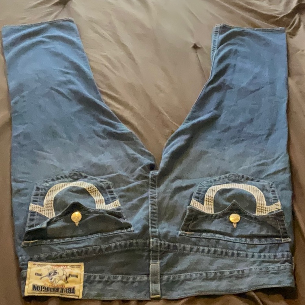 True Religion Straight Leg Jeans